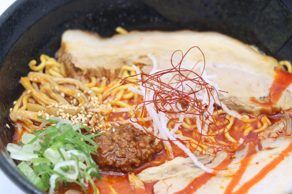 旭川ラーメン　らーめん玄　赤辛味噌ラーメン